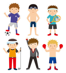 スポーツセット_男性01