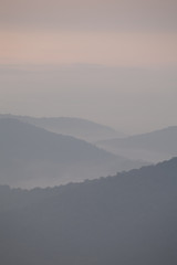 Morning View from Blue Ridge Parkway