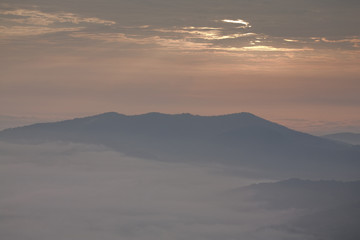 Morning View from Blue Ridge Parkway