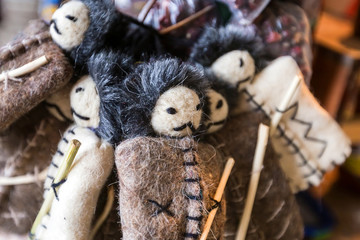 Traditional toys of Georgians as souvenirs
