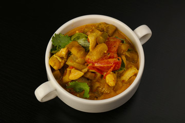Curry chicken