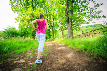 Young Woman Jogging