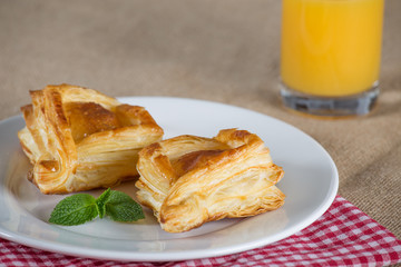 Appetizing breakfast for your beloved