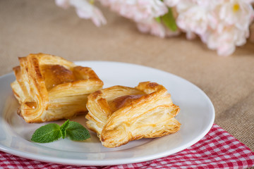 Appetizing breakfast for mom.
