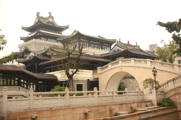 Traditional Chinese Building in Guangzhou, China