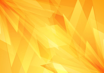 Orange bright abstract tech geometric shapes design