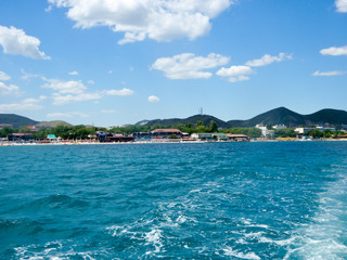 Black sea coast near Koktebel, Crimea