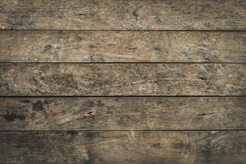 Old dark wood abstract  texture plank wallpaper.