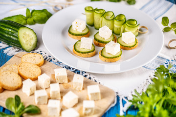 Healthy finger food