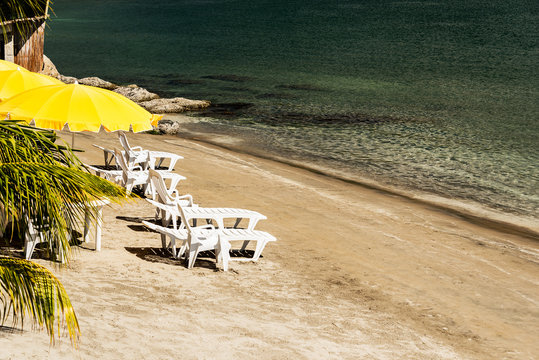 Relax on the beach