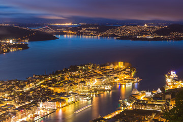 Bergen from above