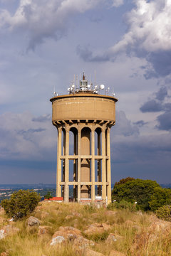 Reservoir Northcliff Water Tower Late Afternoon