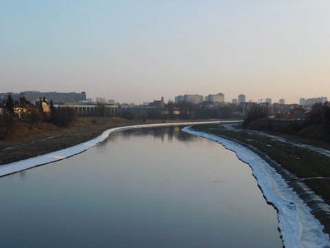 Winter Poznan City View