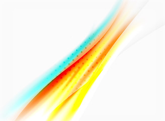 Blurred wave motion