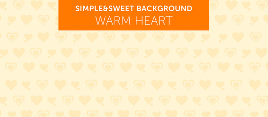 Hearts Simple & Sweet Background vol.2