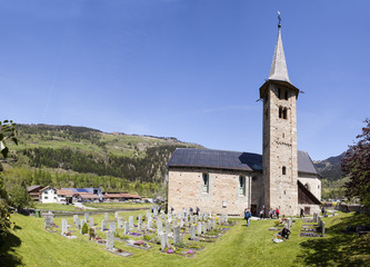Zillis chiesa in Svizzera