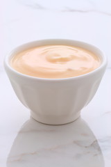 plain french style yogurt
