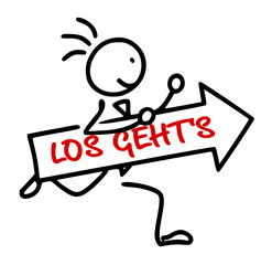 Strichmännchen - Los Geht's © SimpLine
