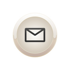 The email icon to the insanely beautiful round button