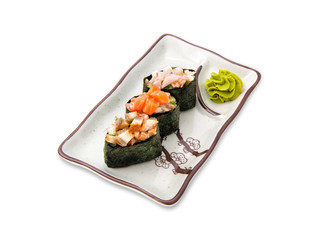 Sushi roll diverse set