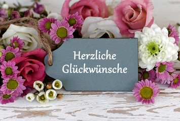 Herzliche Glückwünsche
