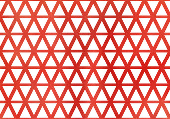 Watercolor triangle pattern.