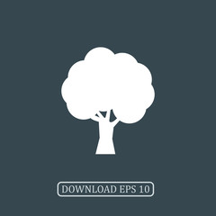 Tree icon vector