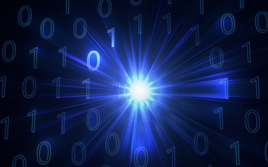 Nullen und Einsen - Tunnel Radial Digital 