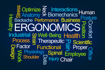 Ergonomics Word Cloud - 135682015