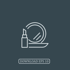 Make up icon vector © iconcorner