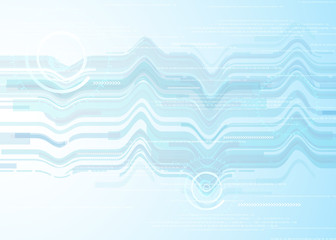 vector background abstract technology communication concept,futuristic background, techno circle