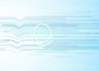 vector background abstract technology communication concept,futuristic background, techno circle