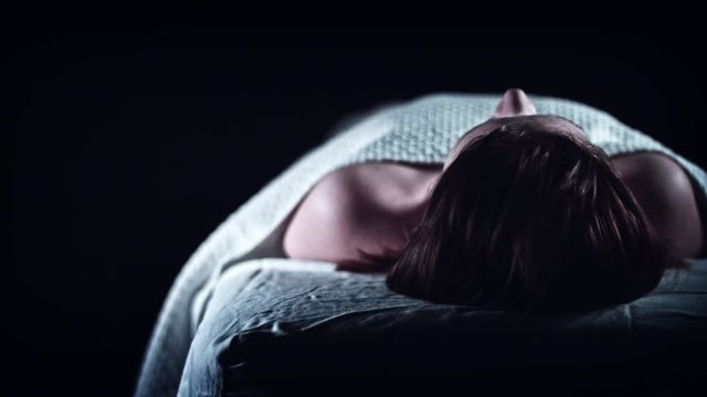 4K Crime Morgue Dead Body Ready for Autopsy, dolly