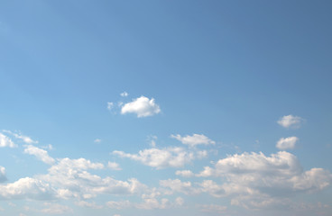 blue sky with clouds can use background.