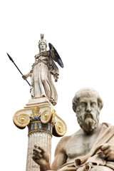 Fototapeta premium Ancient Greek god Athena.
