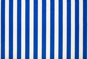 Blue and white striped fabric, high resolution background - 135687230
