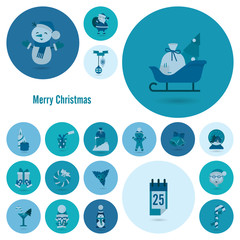 Christmas and Winter Icons Collection