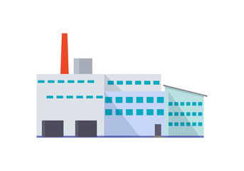 Factory Building in Flat