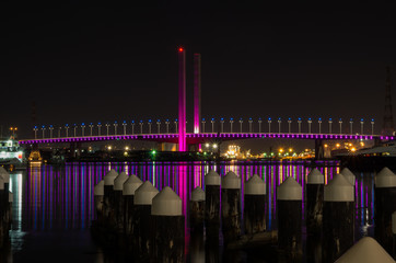 Bolte Bridge at Docklands, Melbourne, Australia