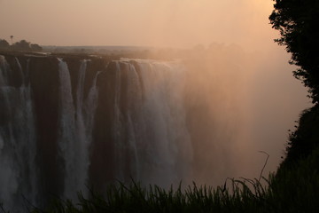 Zimbabwe Victoria Falls sunrise