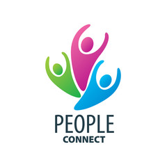 vector logo people