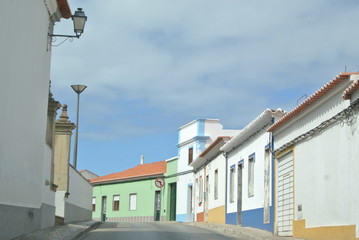 coloured house