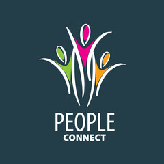 vector logo people