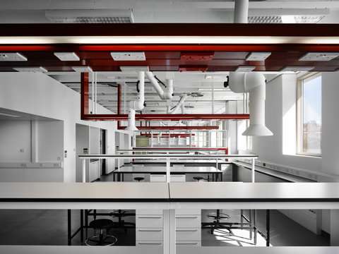 Interior of a laboratory 