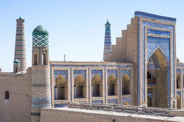 Obraz premium Mohammed Rakhim Khan Medressa in Khiva, Uzbekistan