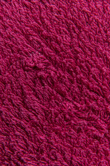 Close up pink fleece texture. Background