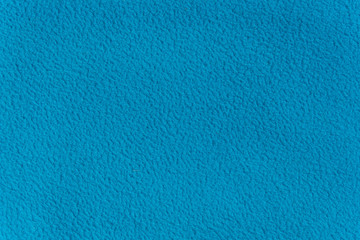 Close up blue fleece texture. Background