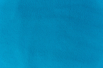 Close up blue fleece texture. Background