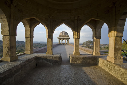 Roopmati Pavilion, Mandu, Madhya Pradesh, India.