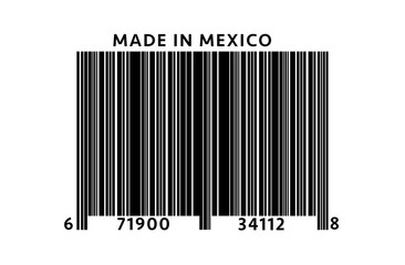 Made in Mexico barcode